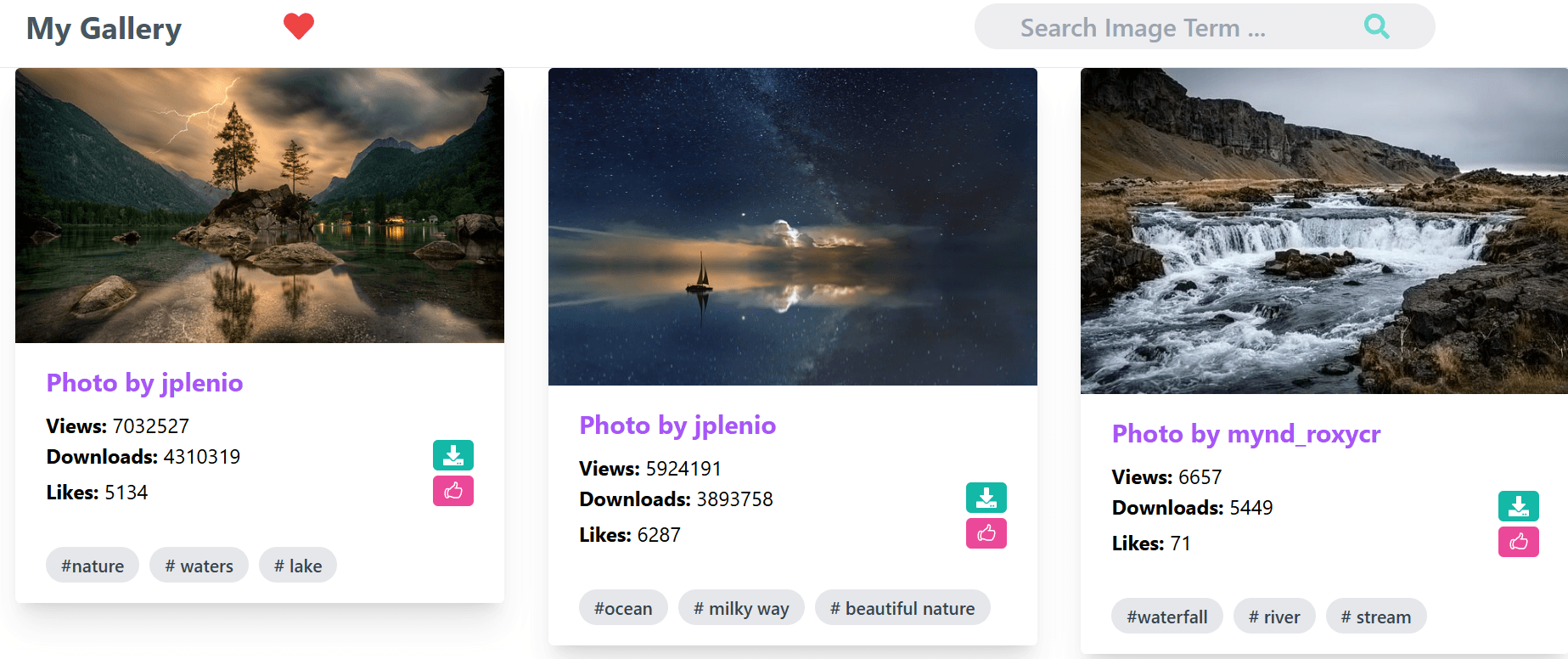 Gallery Denis - Image Management System thumbnail